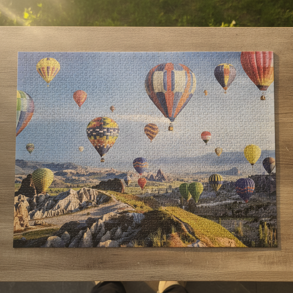 Trefl 1000 Piece Premium Quality Hot Air Balloons Puzzle
