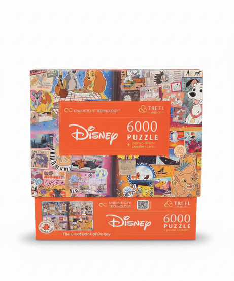 Disney The Great Book of Disney 6000 Piece Jigsaw Puzzle by Trefl