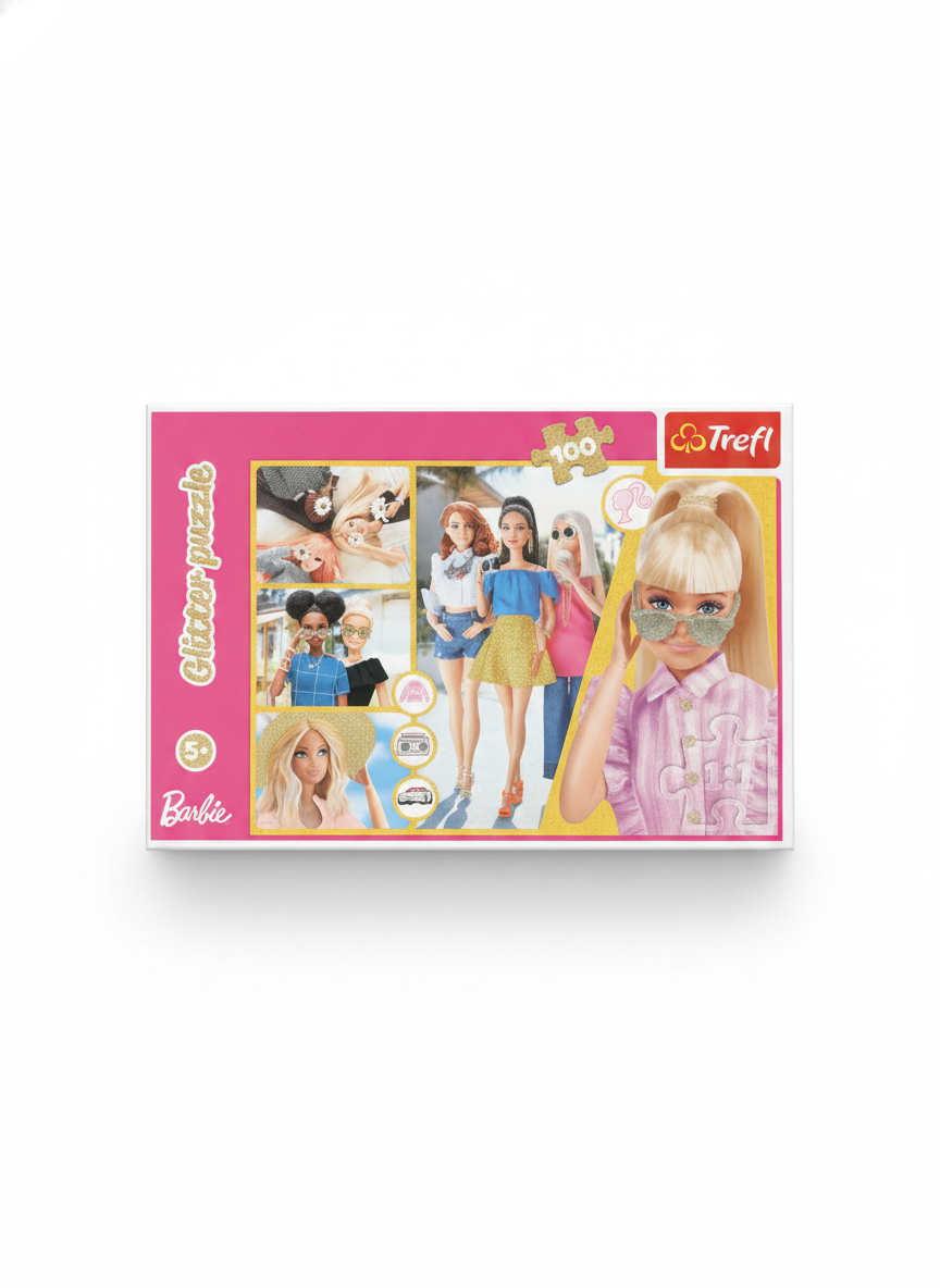 Barbie Glitter Puzzle 100