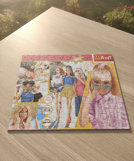 Barbie Glitter Puzzle 100