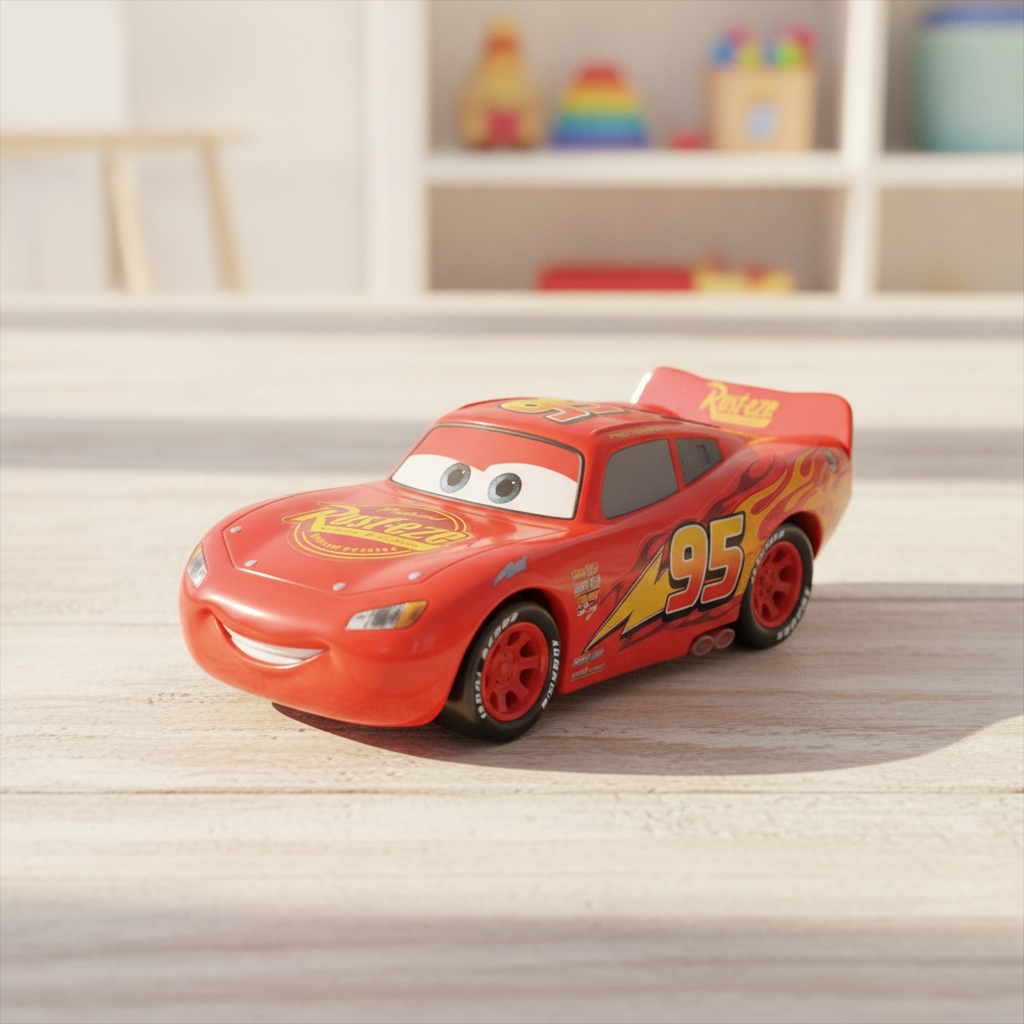 Disney Pixar Cars Lightning McQueen Friction Car
