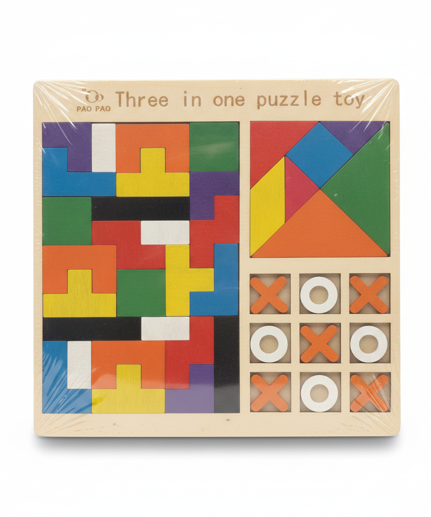PAO PAO Three in One Puzzle Toy