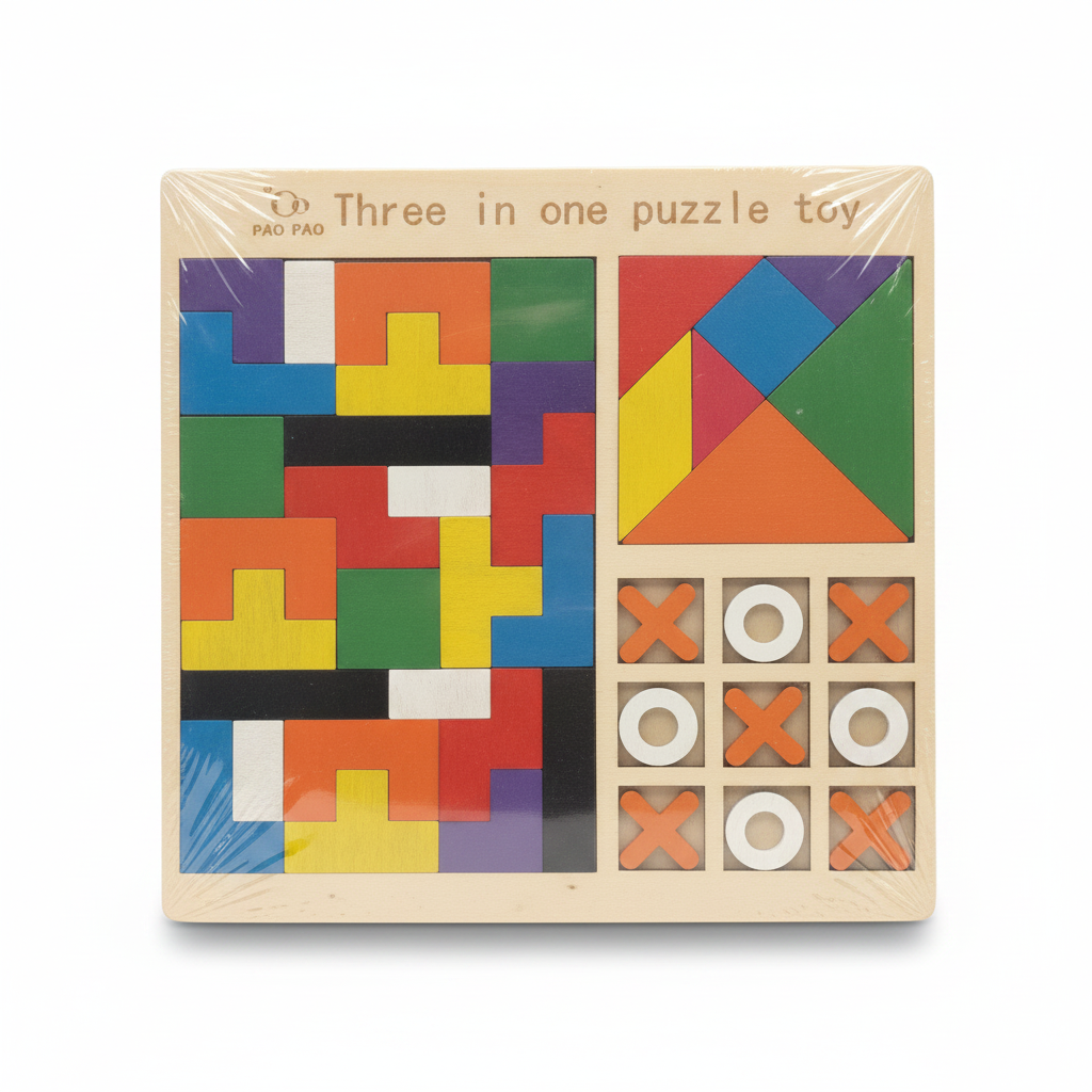 PAO PAO Three in One Puzzle Toy