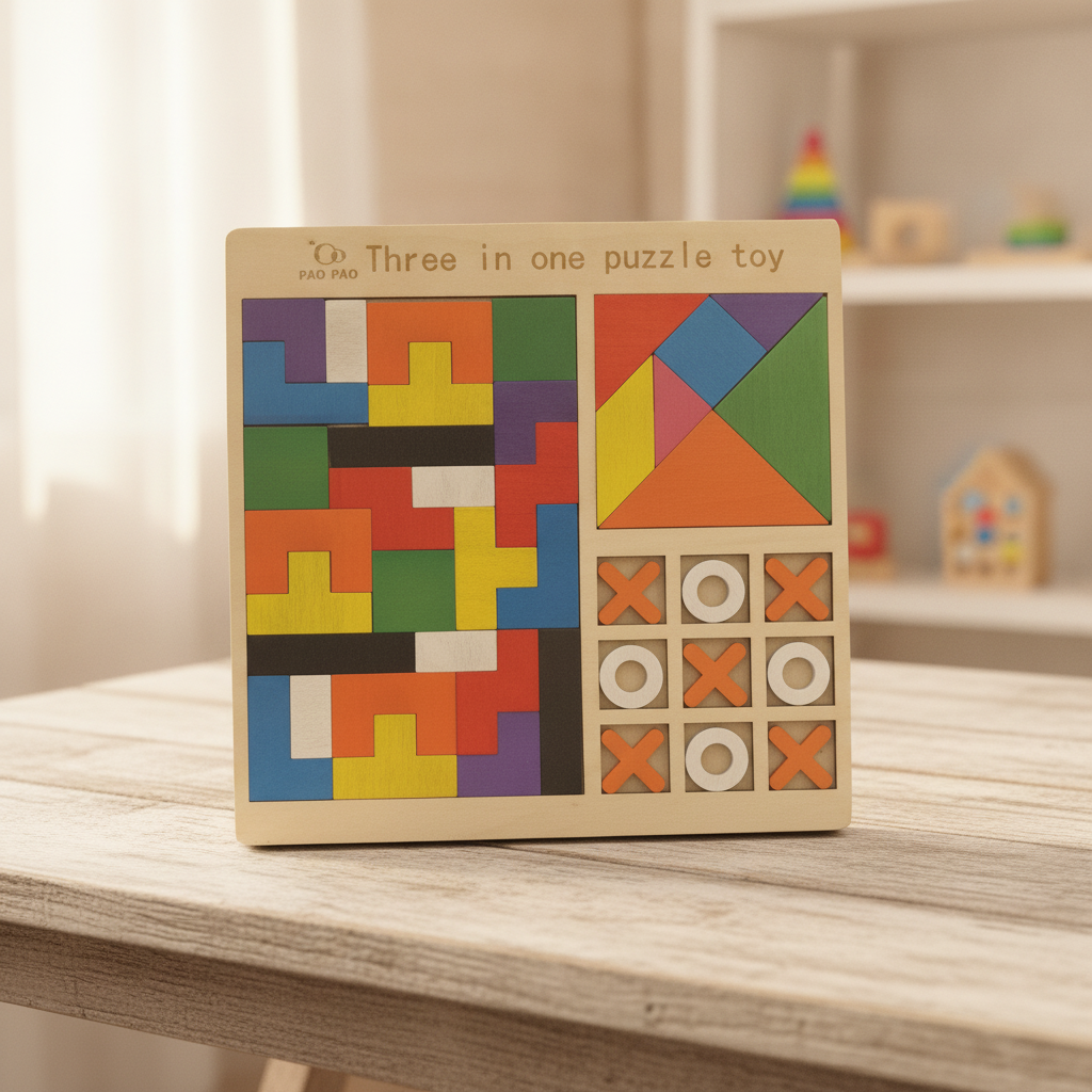 PAO PAO Three in One Puzzle Toy