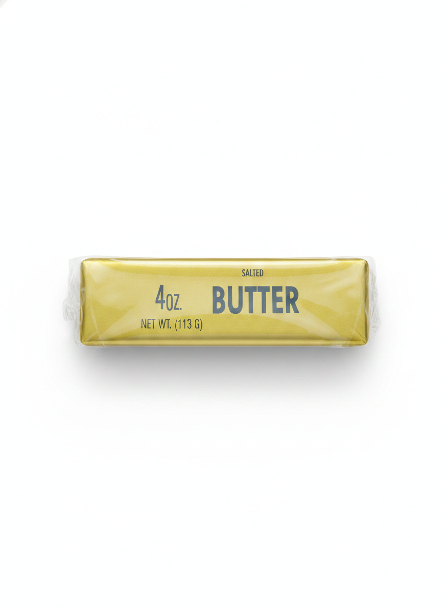 Realistic Salted Butter Play Food Squishy