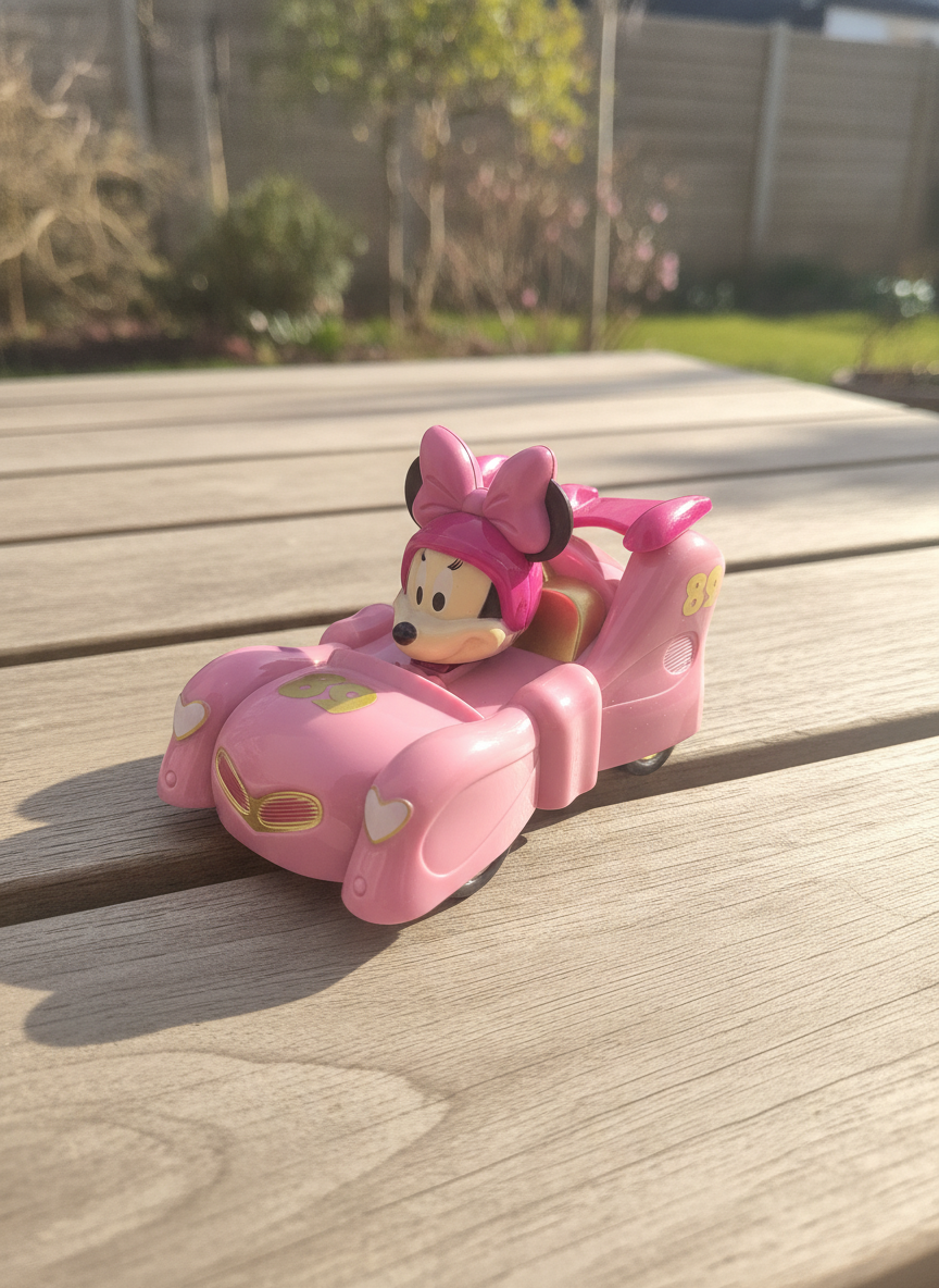 Minnie Mouse Roadster Racers Friction Car