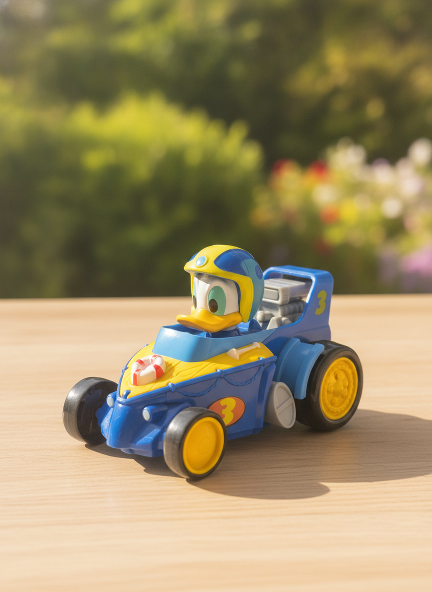 Mickey and the Roadster Racers Donald Duck Friction Car