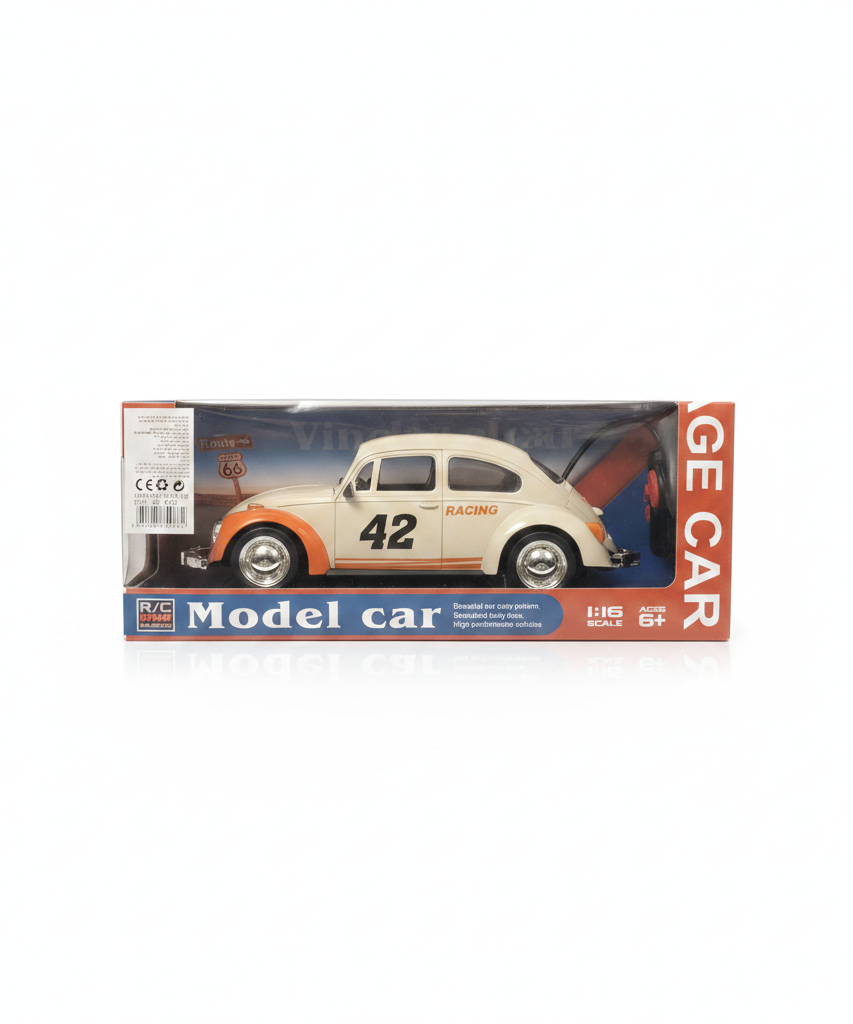 Vintage R/C Model Car (Beetle Style)
