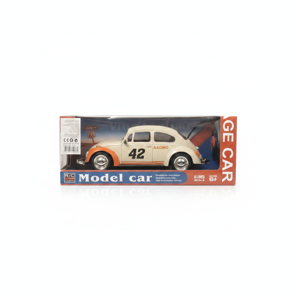 Vintage R/C Model Car (Beetle Style)