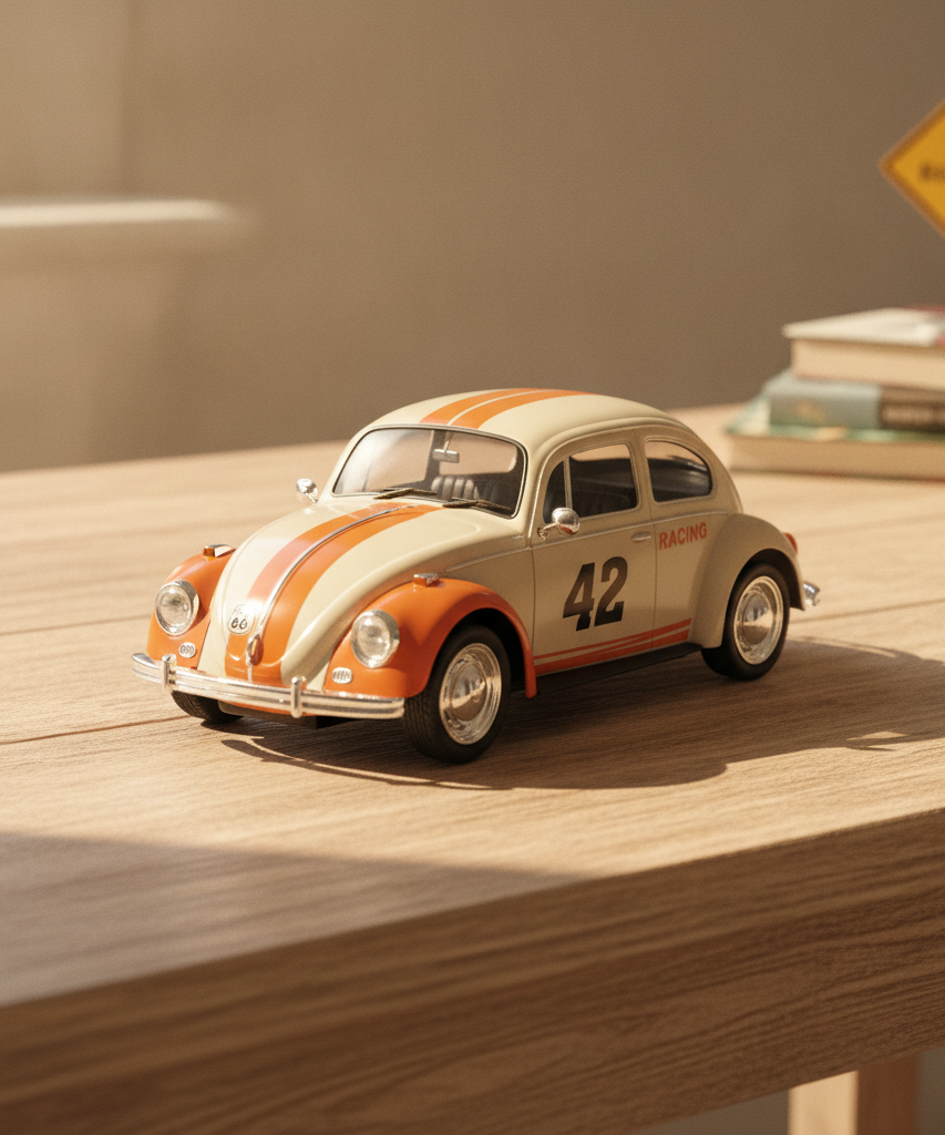 Vintage R/C Model Car (Beetle Style)