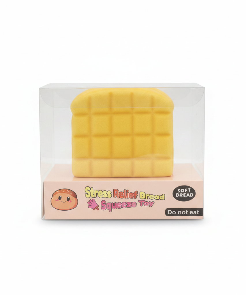 Stress Relief Bread Squeeze Toy