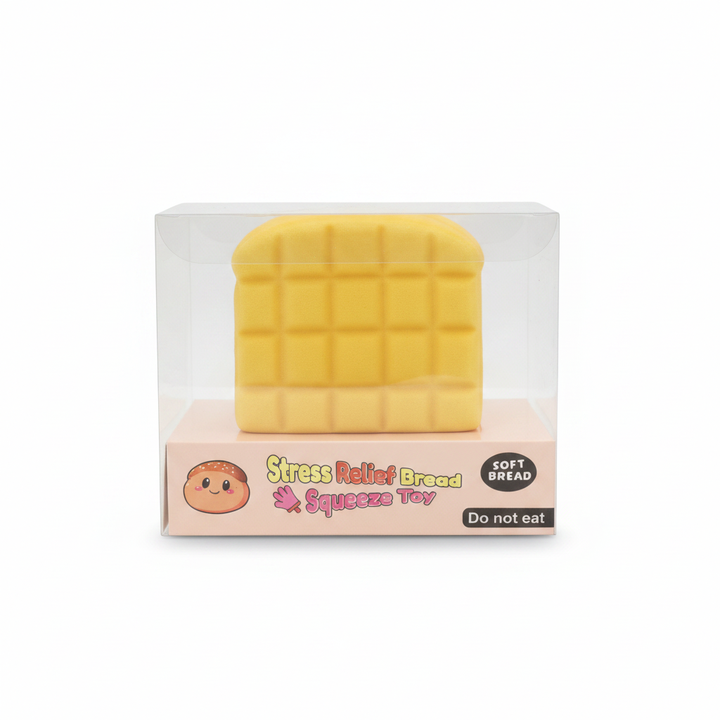 Stress Relief Bread Squeeze Toy
