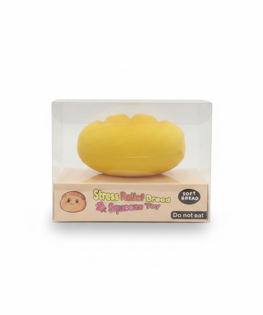 Stress Relief Bread Squeeze Toy