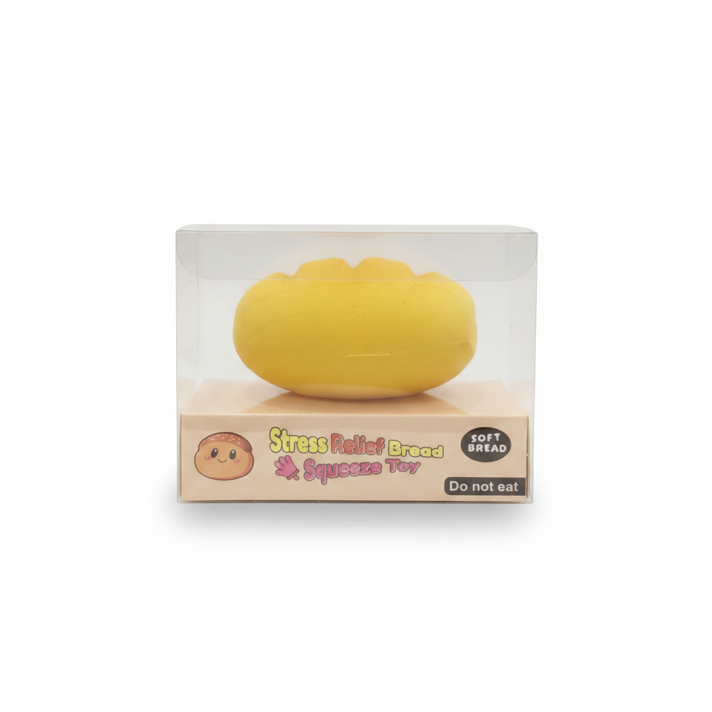 Stress Relief Bread Squeeze Toy