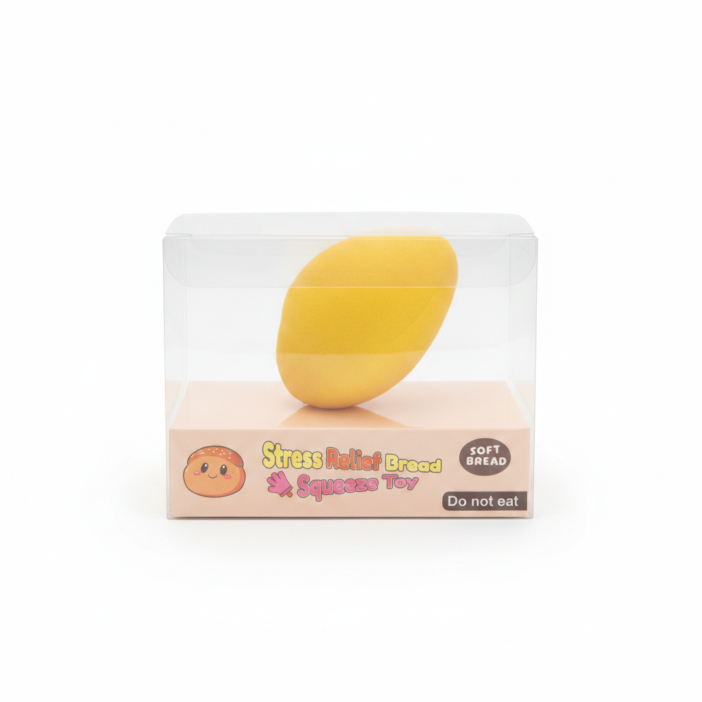 Stress Relief Bread Squeeze Toy