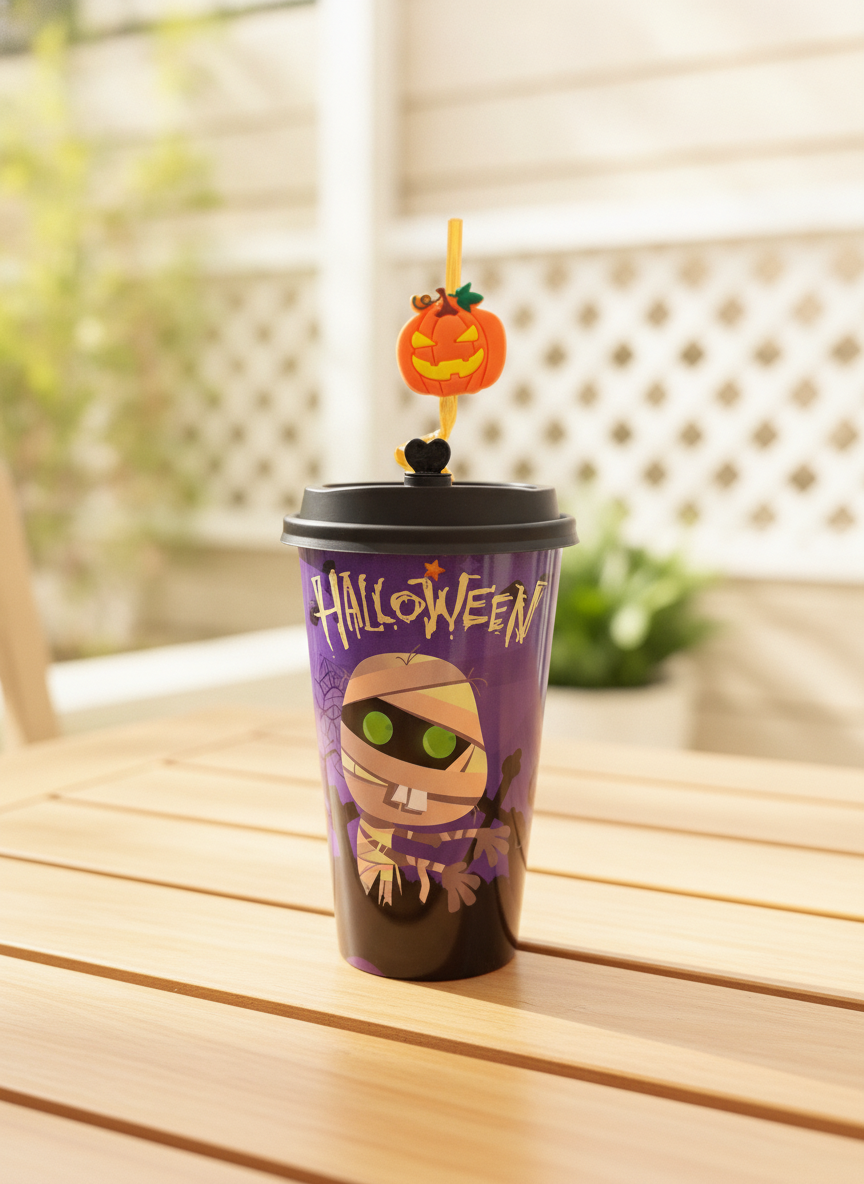 Halloween Mummy Character Sipper Cup