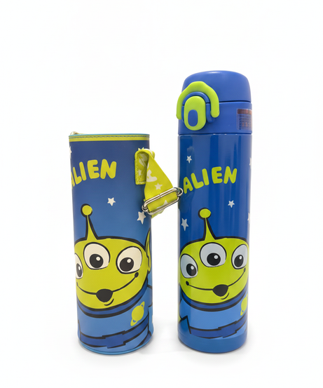 Toy Story Alien Insulated Water Bottle & Carrier Set