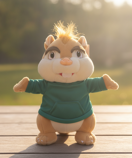 Alvin and the Chipmunks Plush Toy ( 10 ) cmm