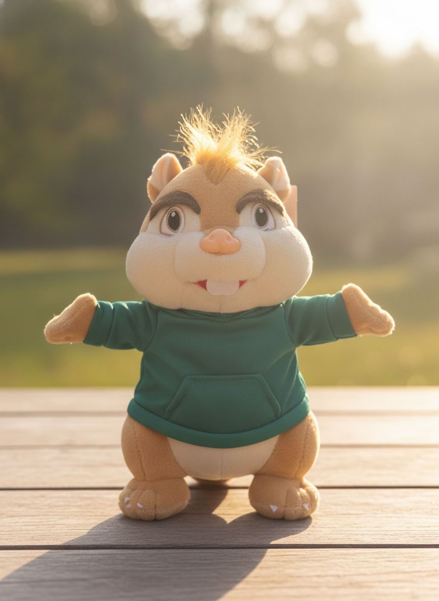 Alvin and the Chipmunks Plush Toy ( 10 ) cmm