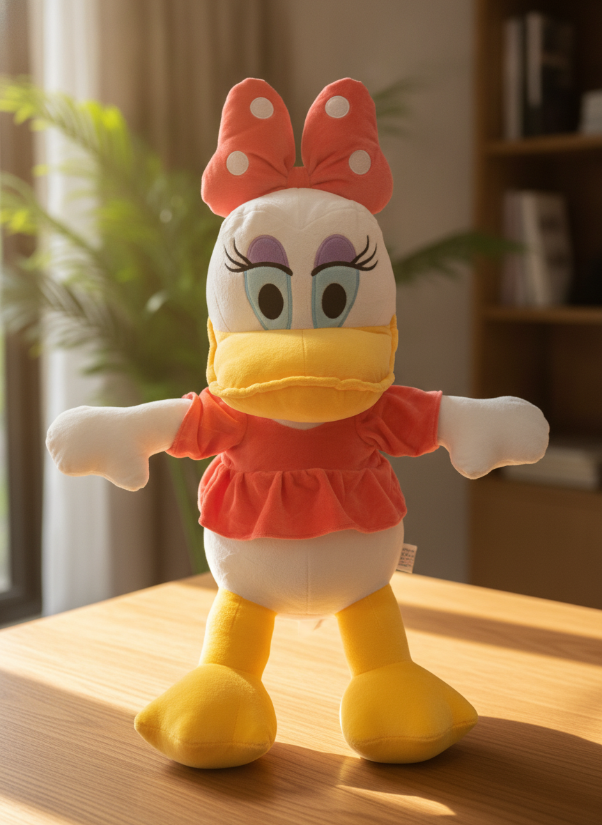 Disney Daisy Duck Large Plush Toy ( 30 cm )
