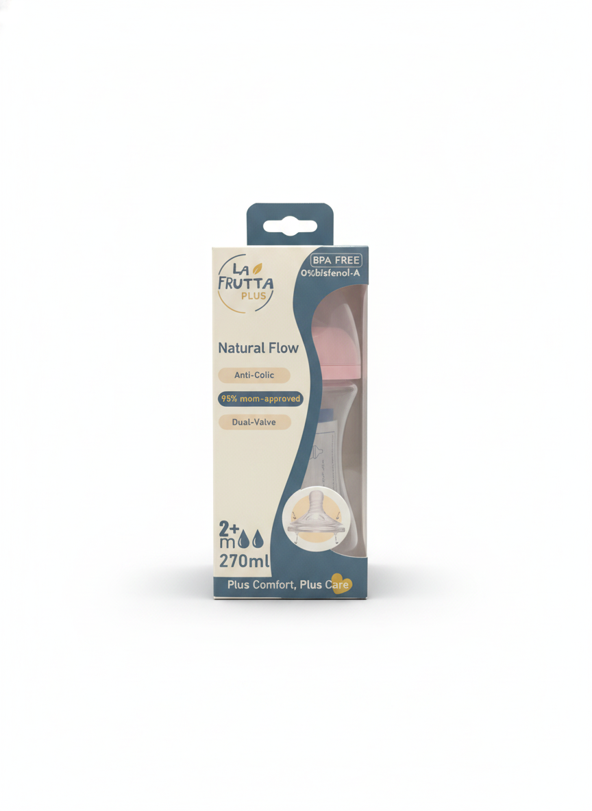 LA FRUTTA PLUS Natural Flow Baby Bottle