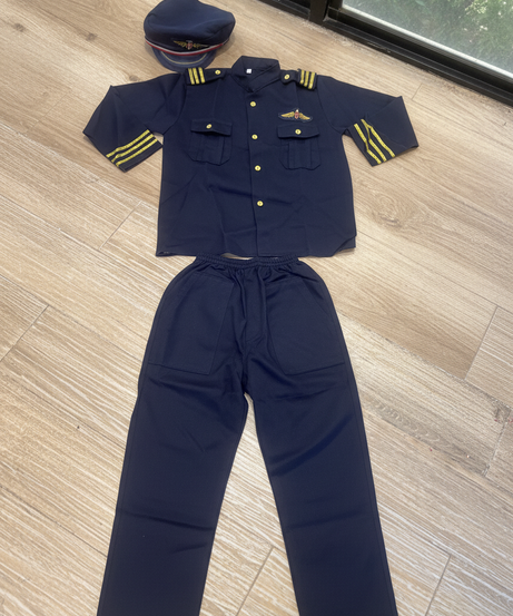 Kids' Deluxe Pilot Costume Set