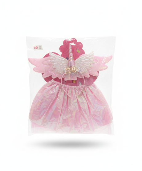 Shimmering Unicorn Fairy Costume Play Set