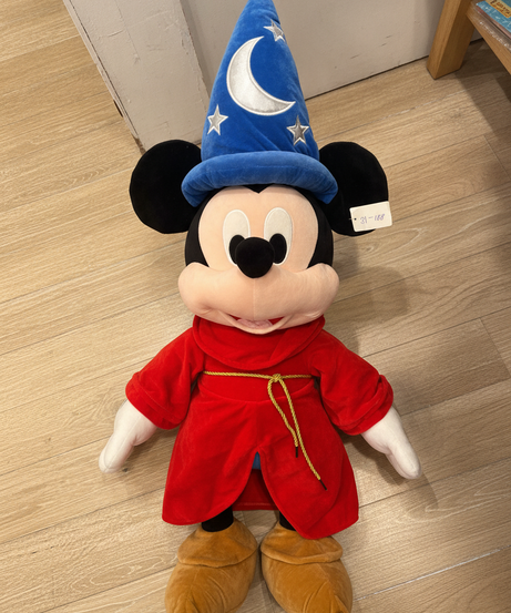 Large Mickey Mouse Sorcerer's Apprentice Plush Toy