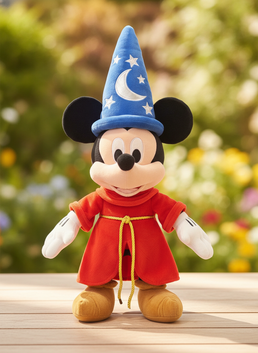 Sorcerer Mickey Mouse Plush Toy