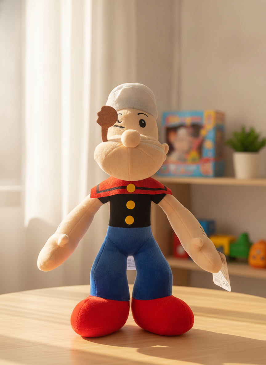 Popeye the Sailor Man Plush Toy (40cm)