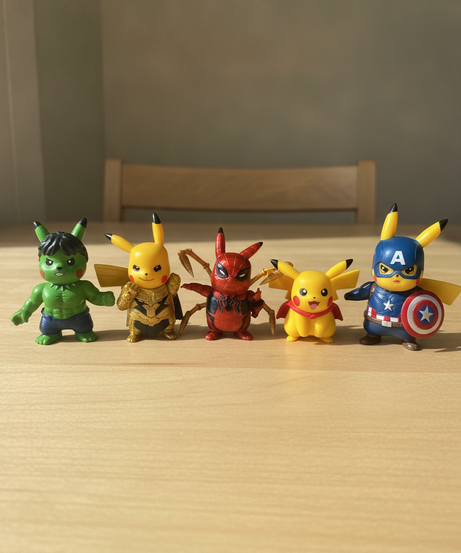 Super Hero GOS Pokémon Collectible Figures