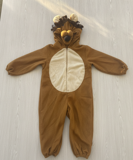 Kids Plush Lion Costume