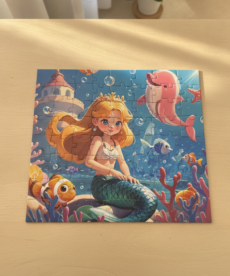 70 Piece Mermaid Art Puzzle