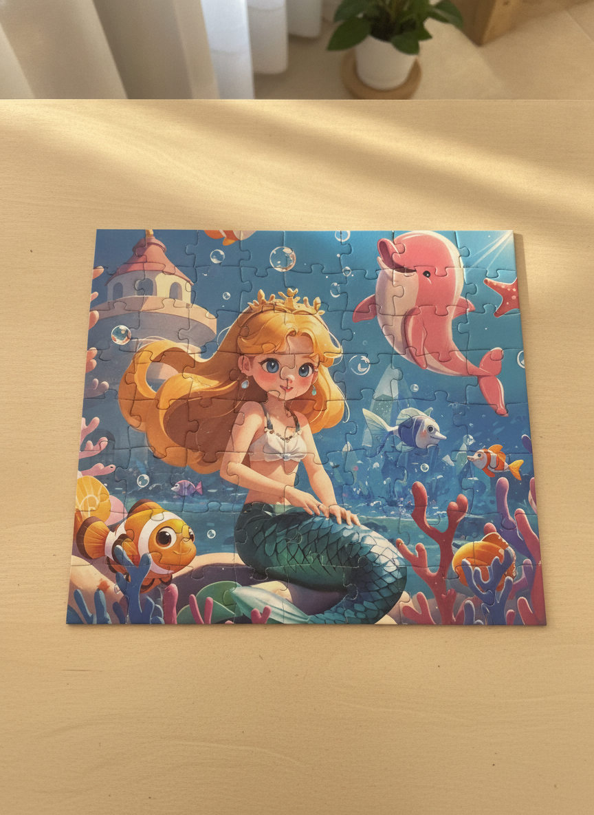 70 Piece Mermaid Art Puzzle