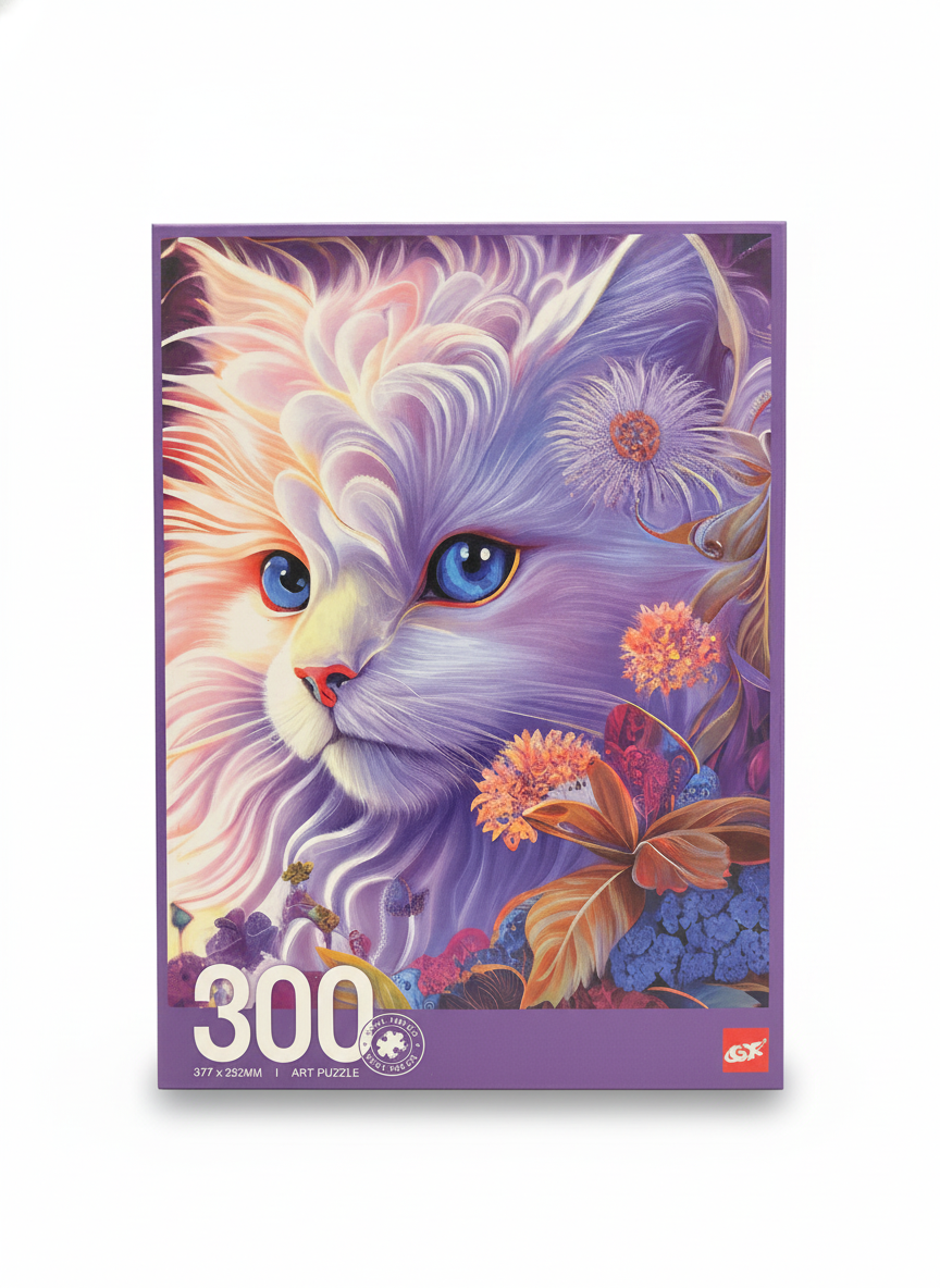 300 Piece Fantasy Cat Art Puzzle