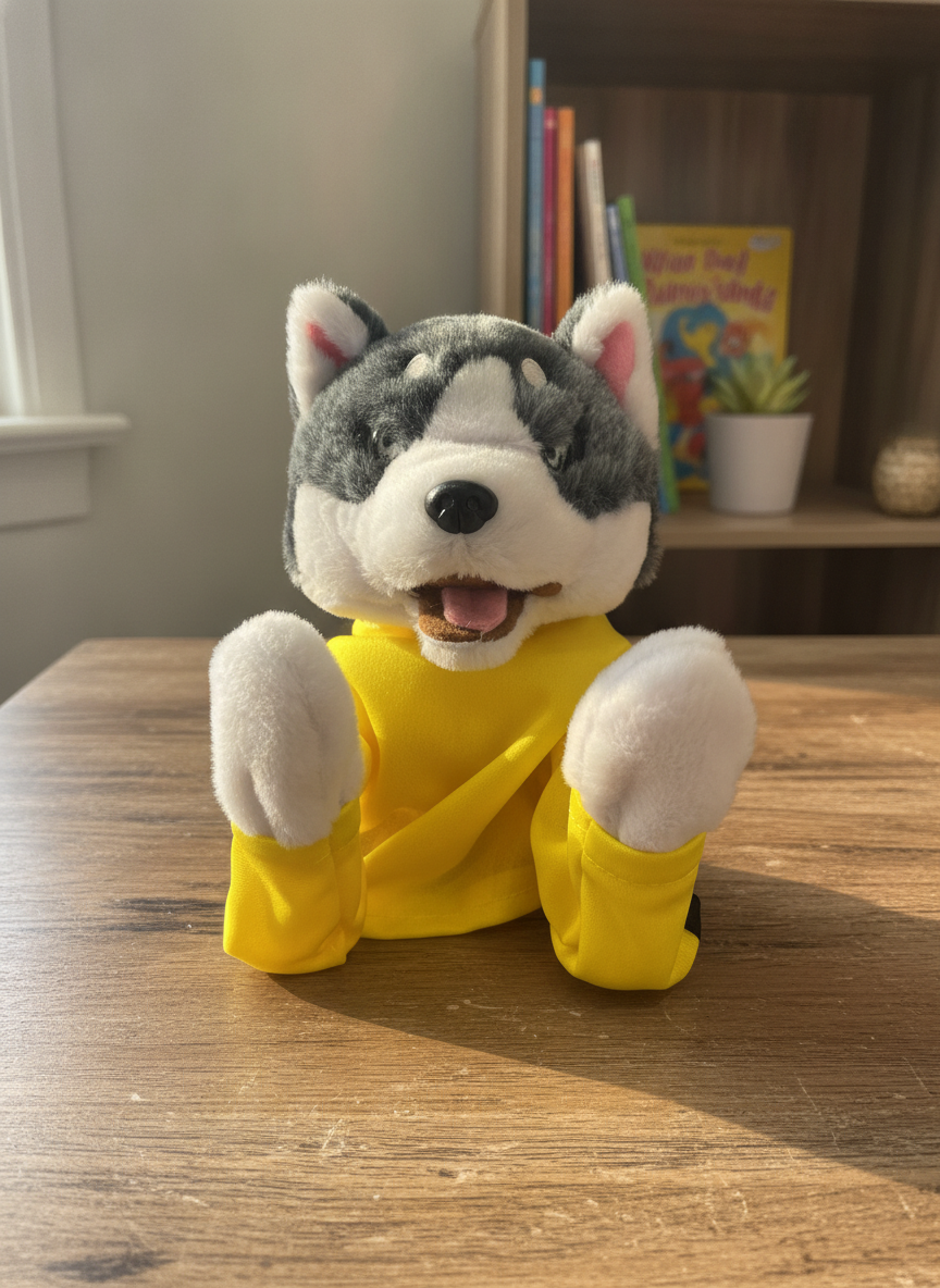 AH-DAH! Boxing Fight Dog Plush Toy