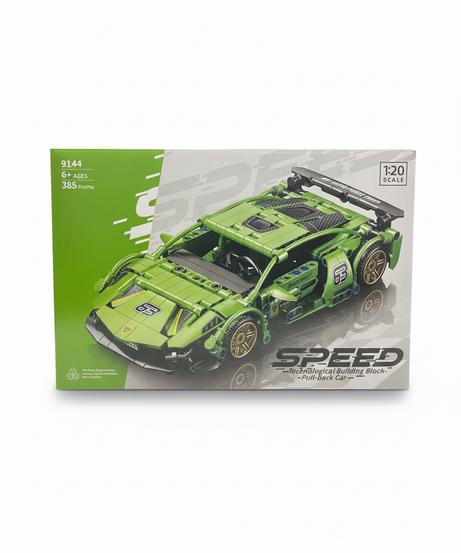 SPEED 9144 Technological Building Block Pull-back Car