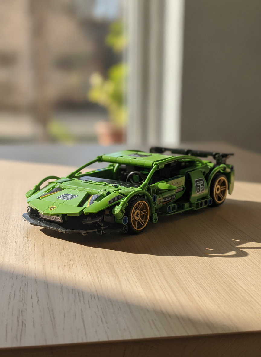 SPEED 9144 Technological Building Block Pull-back Car