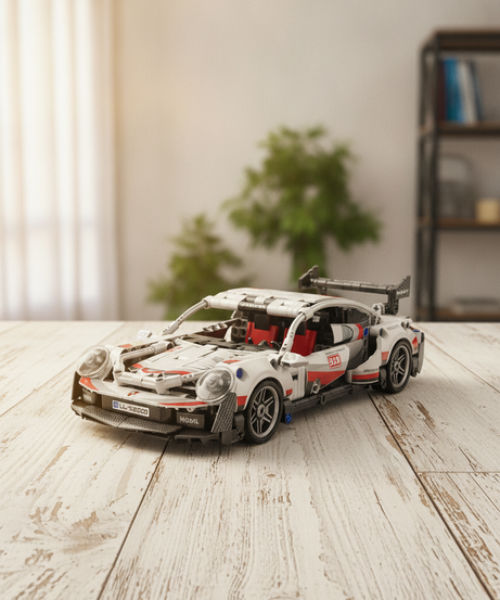 SPEED BUILDING BLOCKS 1:18 Scale Sports Car (Model 3303)