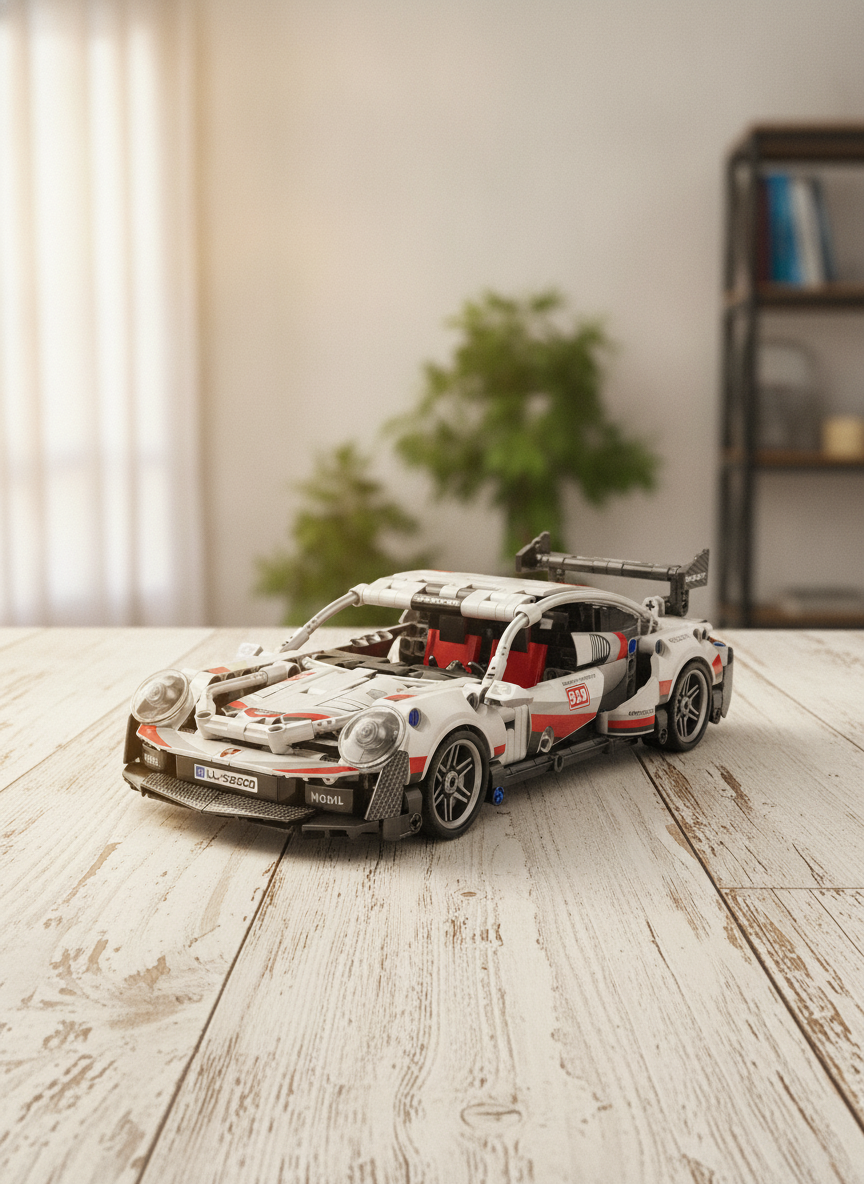 SPEED BUILDING BLOCKS 1:18 Scale Sports Car (Model 3303)