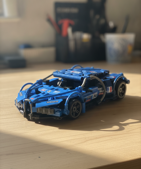 SPEED Technological Building Block Pull-back Car 9146