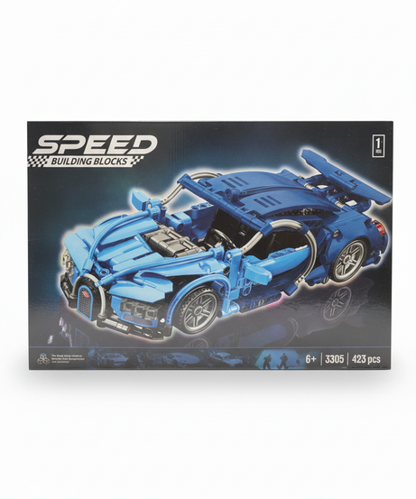 SPEED BUILDING BLOCKS Bugatti Sports Car