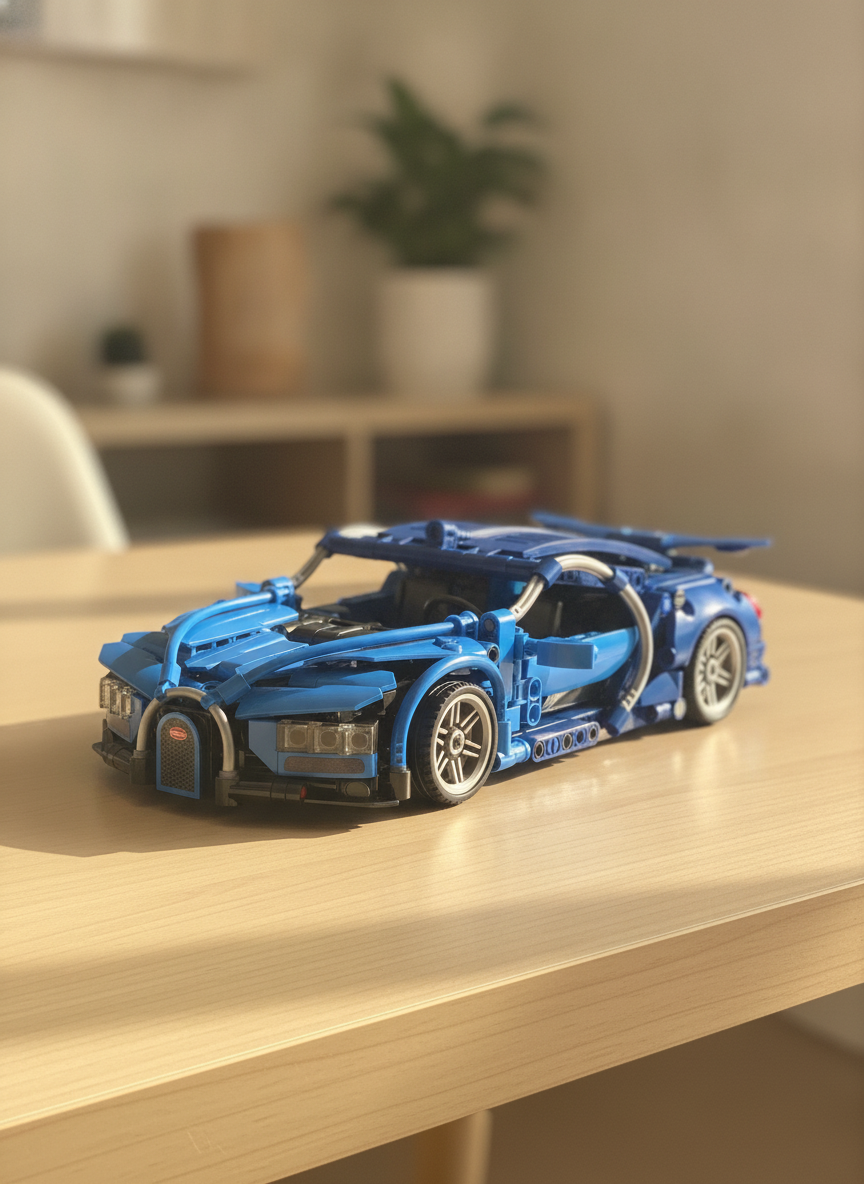 SPEED BUILDING BLOCKS Bugatti Sports Car
