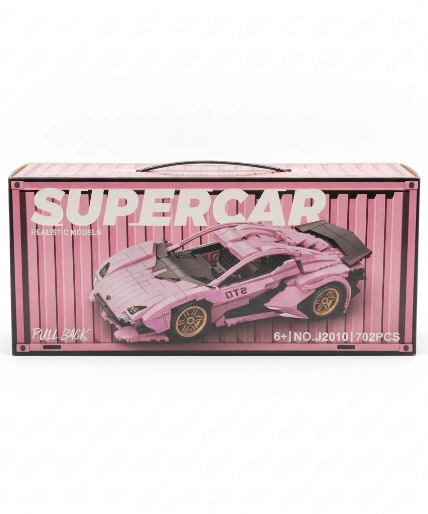 Supercar Realistic Models Building Set