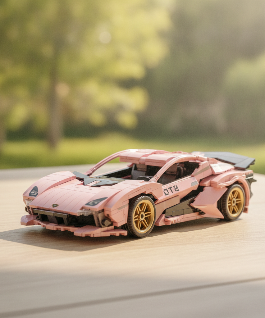 Supercar Realistic Models Building Set