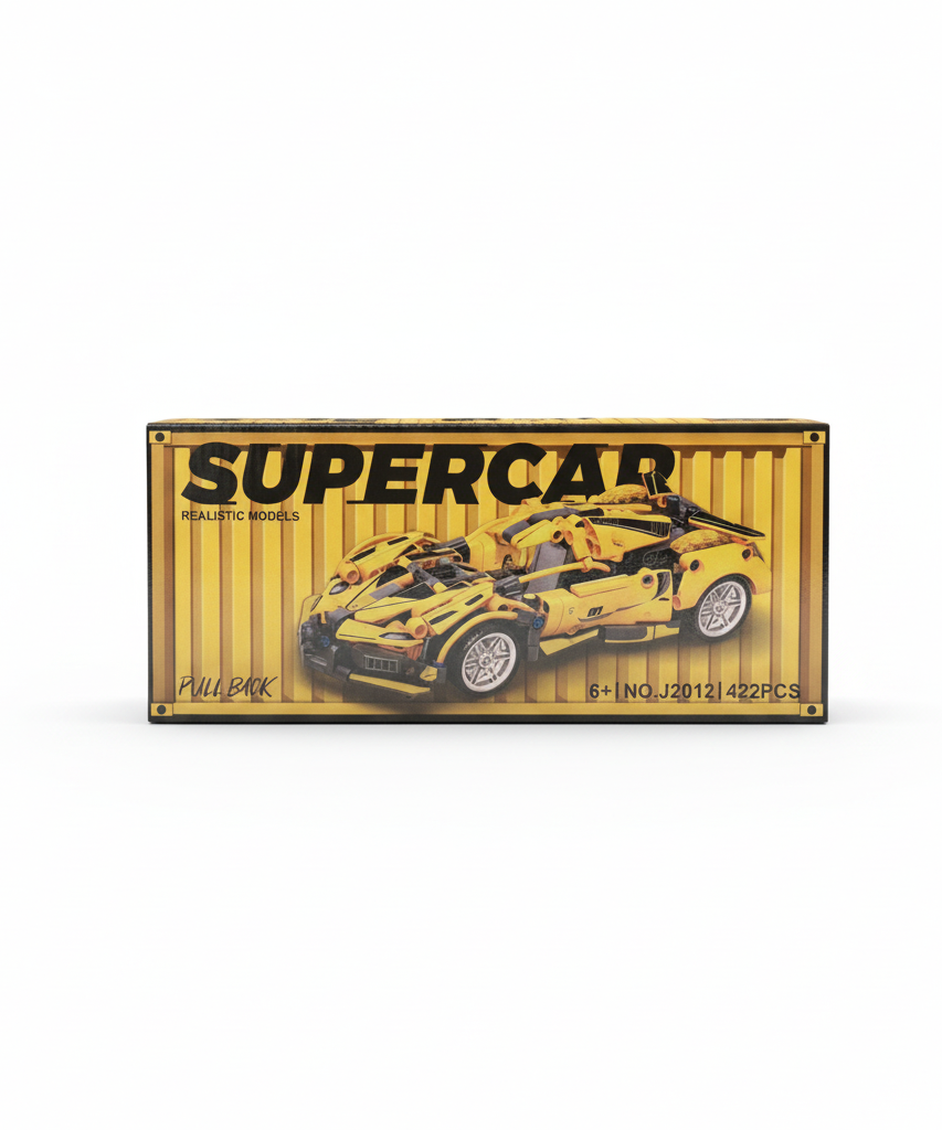 SUPERCAR REALISTIC MODELS Building Block Set