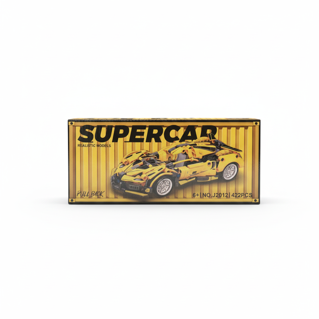 SUPERCAR REALISTIC MODELS Building Block Set