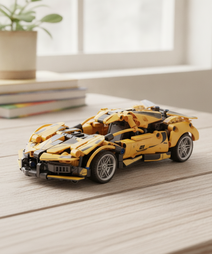 SUPERCAR REALISTIC MODELS Building Block Set