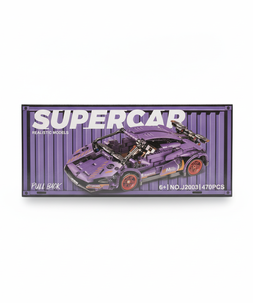 SUPERCAR REALISTIC MODELS - PULL BACK (NO.J2003)