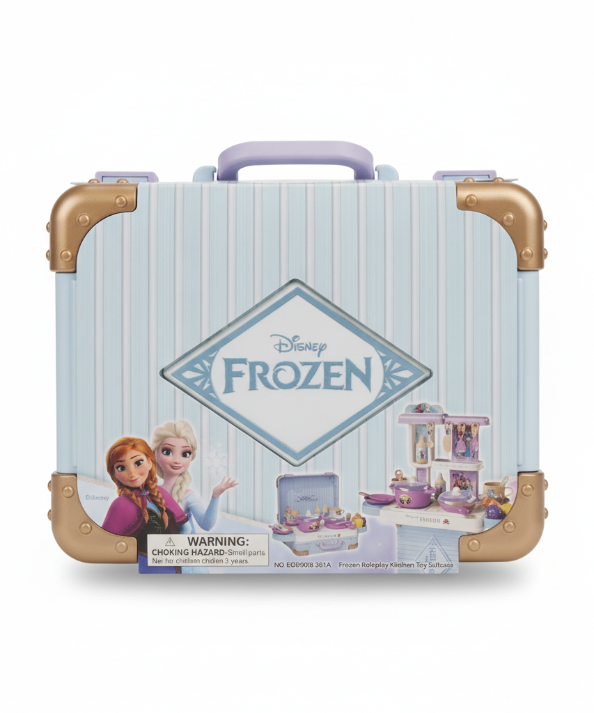 Frozen Roleplay Kitchen Toy Suitcase